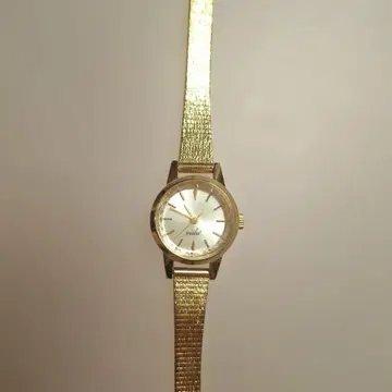 vida+ 비다플러스 골드 여성용 아날로그 손목시계 워치