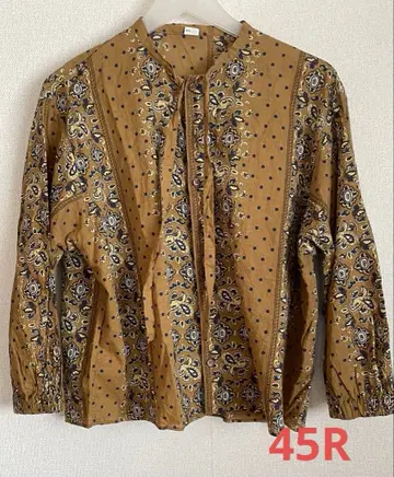 45R 긴팔 블라우스