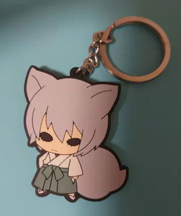 오늘부터 신령님 드림 복권 러버 키링 토모에