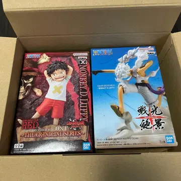 몽키 D 루피 DXF 피규어 2체 세트