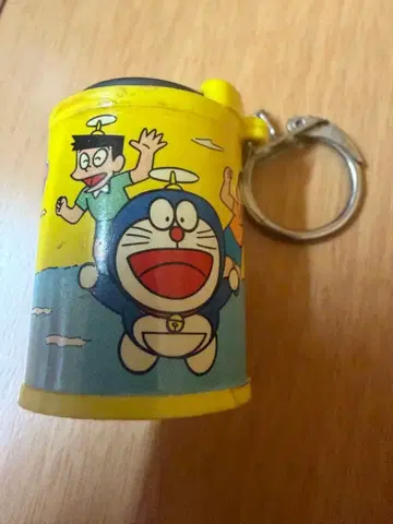 [ 초레어 ] 쇼와 레트로 도라에몽 스프링식 코인 케이스 키링 에포크사