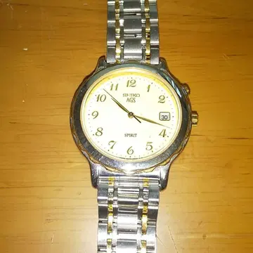 SEIKO AGS 손목시계 실버/골드 작동 안 함