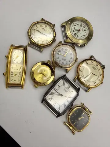SEIKO CITIZEN CASIO 외 손목시계 8점 일괄 정크 N14