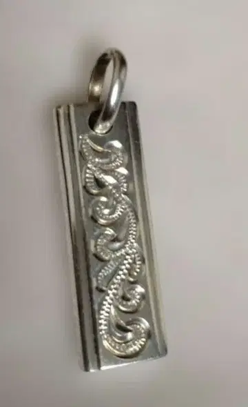 하와이안 주얼리 실버 925 목걸이 플레이트 sterling