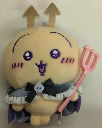 그레이 후드티 서비스 마스코트/천사&악마 치이카와(먼작귀) 악마 토끼
