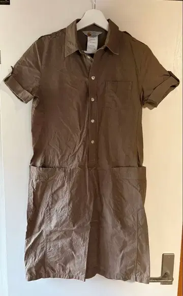 Carhartt 칼하트 브라운 셔츠 원피스 M