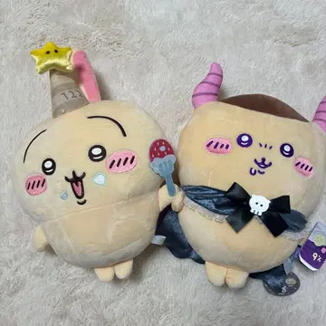 생일 토끼 천사 악마 봉제 인형