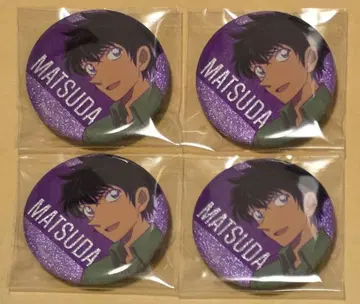 명탐정 코난 하이웨이의 타락천사 메탈릭 배지 마츠다 진페이