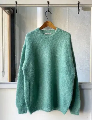 AURALEE BRUSHED SUPER KID MOHAIR KNIT 4