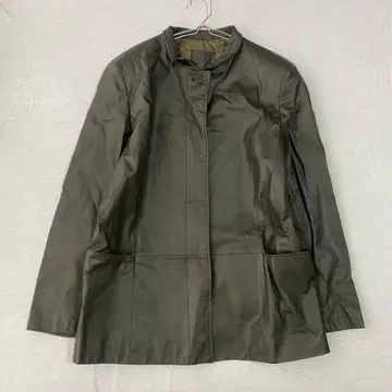 [세시오세라] 라무 레더 자켓 히요쿠 버튼 포켓 유 안감 부착 양가죽 M