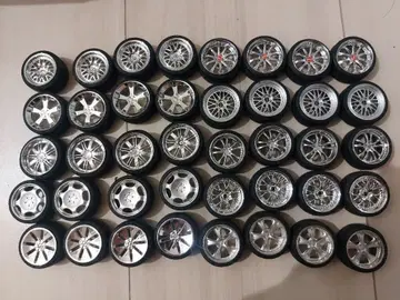 프라모델 휠 타이어 세트 아오시마 자동차