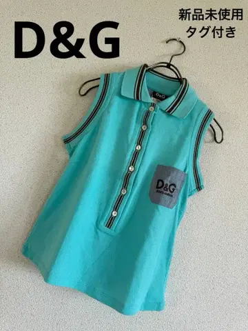 D&G 돌체앤가바나 피케 셔츠 택 포함 미사용 새상품 이탈리아제 Y2K