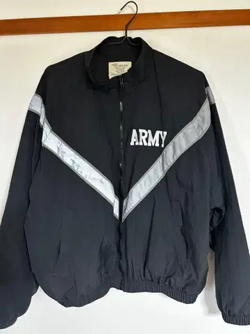ARMY IPFU 밀리터리 나일론 자켓 블랙