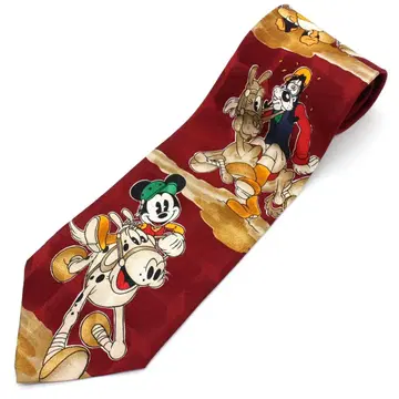 디즈니 넥타이 미키 도날드 구피 구제 의류 빈티지