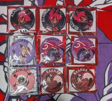 해즈빈 해즈빈 호텔 마루이 시크릿 캔뱃지 세트