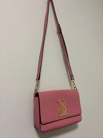 빅토리아 시크릿 로고 숄더백