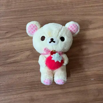코리락쿠마 딸기 봉제 인형