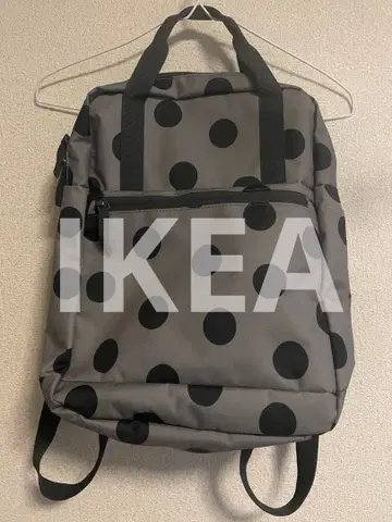 단종 완판 미사용 IKEA 도트 백팩 백팩