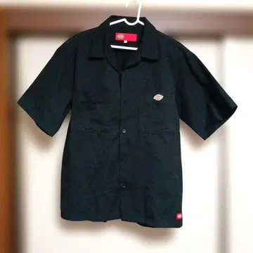 Dickies 디키즈 반팔 워크 셔츠 블랙 L