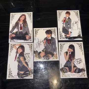 AKB48 금박 사인 카드