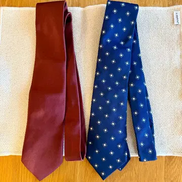 [중고품] 페어팩스 넥타이 2개 세트