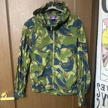THE NORTH FACE 카모플라쥬 후드 자켓 M