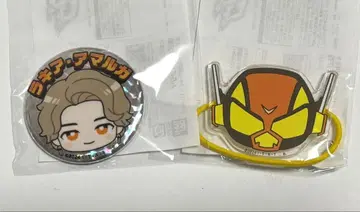 가면라이더 가브 카오카오 캔뱃지 머리끈 가브 라키아 브람