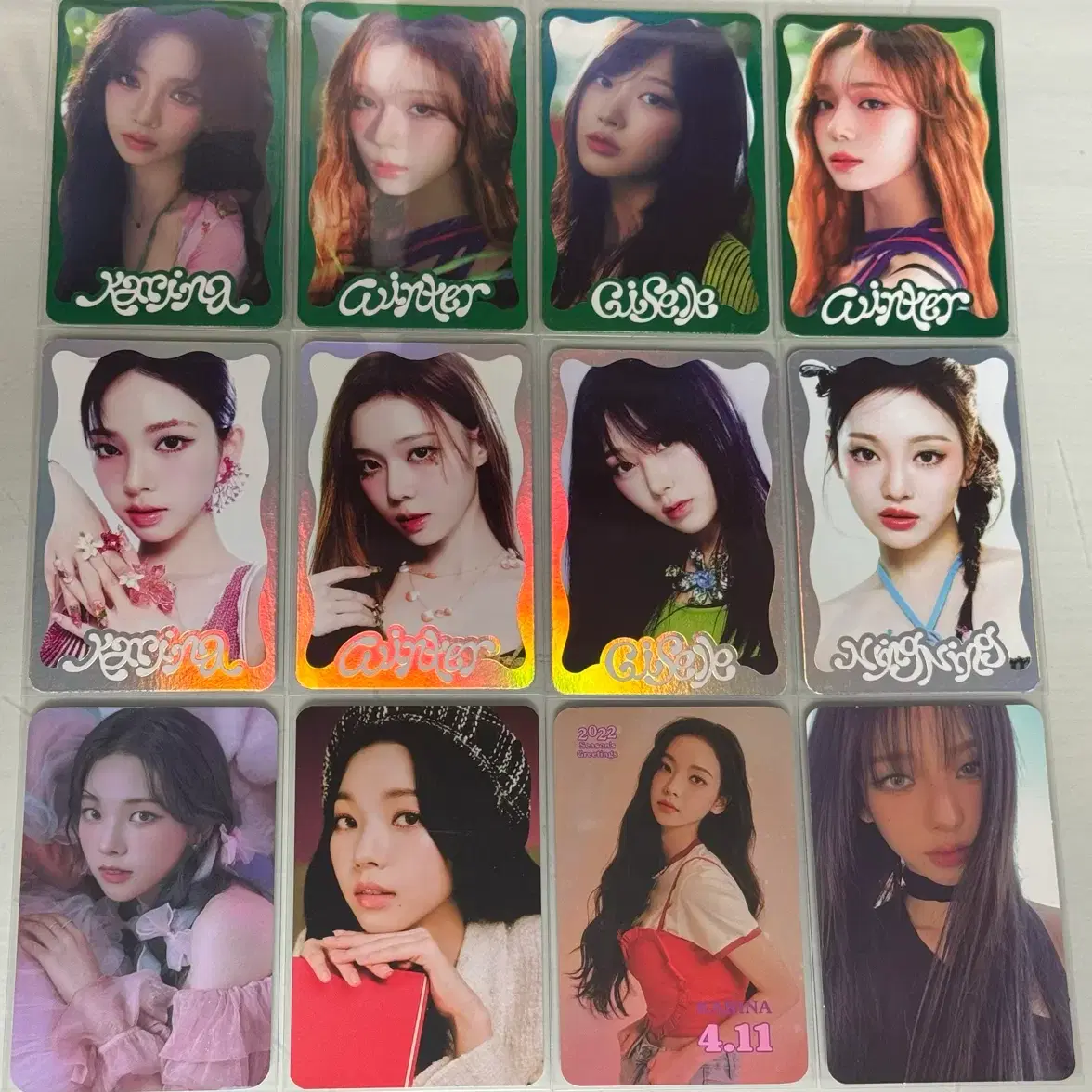 Aespa 5th anniversary digital camera full set Karina wts #카리나