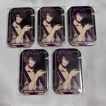 은혼 마루카쿠 캔뱃지 타카스기 신스케 5개