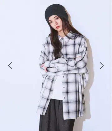 [ 새상품 ] 지나시스 모듬 체크 셔츠 LS