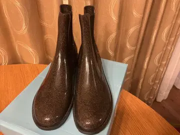 긴자 요시노야 글리터 레인부츠 컨디션 최상 38 사이즈