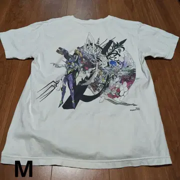 라디오에바 에반게리온 T셔츠 '01' 화이트