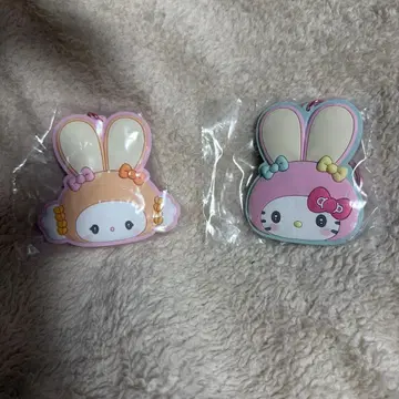 산리오 시크릿 거울 러버 키링