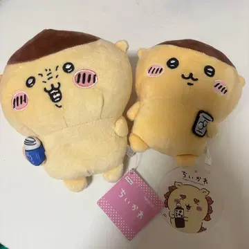 밤만쥬 음성 포함 봉제 인형 노미모노 치이카와 (먼작귀)