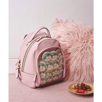 최애 활동 백 굿즈백 &CHOUETTE 핑크 앤슈에트