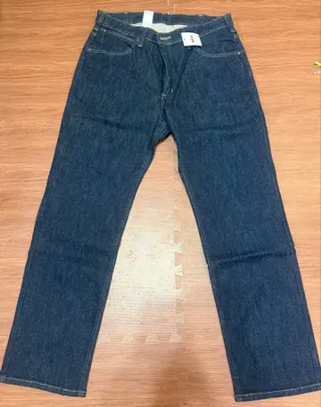 미사용품 Wrangler 보통의 스트레이트 청바지 W36