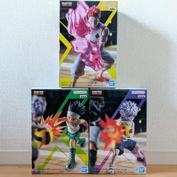 HUNTER x HUNTER 곤 키루아 히소카 피규어 3개 세트