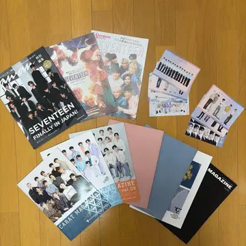 SEVENTEEN 회보지 no.7~13 anan 특별 편집호 부록 포함