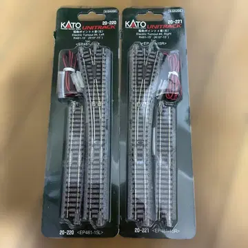 KATO 4번 포인트 좌우 2세트 20-220 20-221 새상품