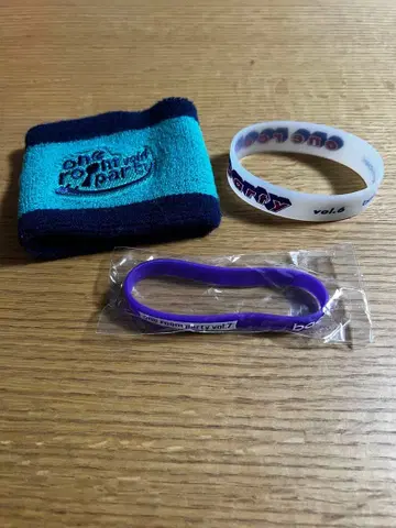 back number 러버밴드와 리스트 밴드 덤 포함