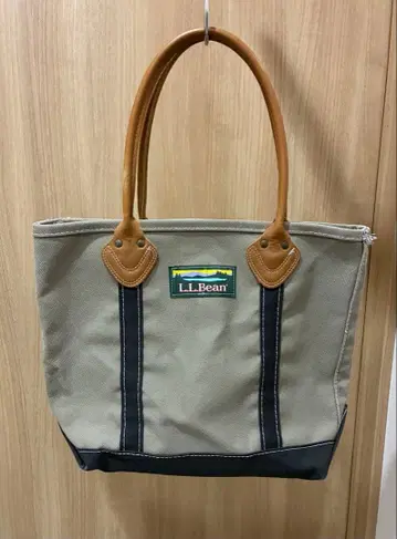 L.L.Bean 가죽 핸들 카타딘 보트 앤 토트