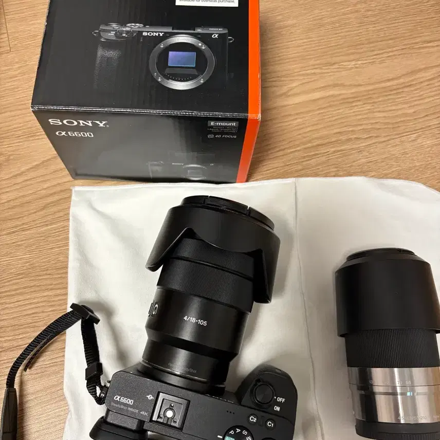 소니 a6600 + 18-105 55-210 렌즈
