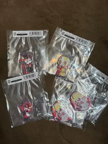 해즈빈 호텔 캡슐 러버 마스코트 묶음 판매 (낱개 판매 가능)