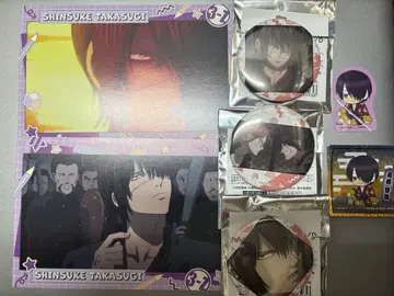 은혼 긴파치선생 타카스기 신스케 카무이 캔뱃지 엽서 기다림 스티커