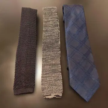 [ TAKEO KIKUCHI/MALE&Co. 외 ] 넥타이 3개 세트