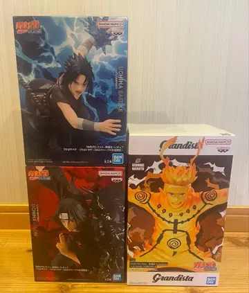 NARUTO -나루토- 돌풍전 피규어 우치하 사스케 이타치 나루토 세트