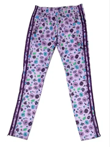 미사용 택 포함 아디다스 저지 팬츠 보타니컬 꽃무늬 올 패턴 3선