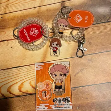 주술회전 극락탕 이타도리 유우지 쿠기사키 노바라 3종 세트