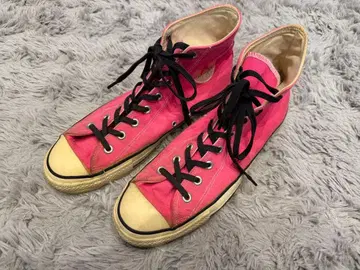 레어! CONVERSE ALLSTAR 핑크 하이컷 USA제 us11