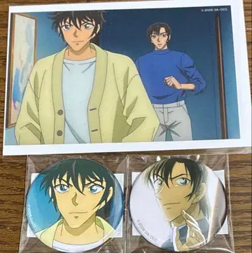 명탐정 코난 플라자 하이웨이의 타락천사 캔뱃지 마츠다 히로아키